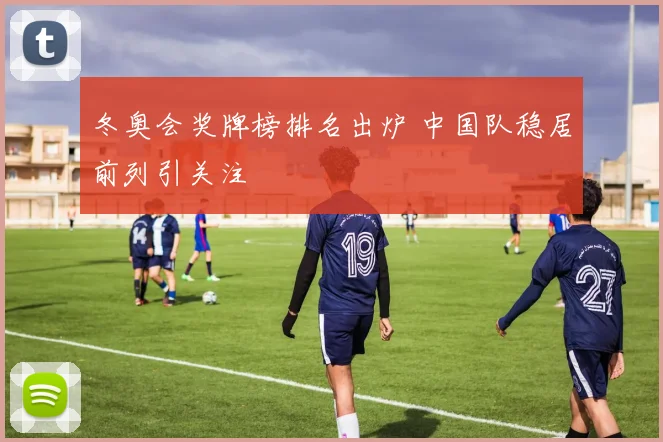 冬奥会奖牌榜排名出炉 中国队稳居前列引关注